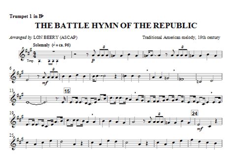 battle hymn of the republic trumpet sheet music|wilhousky battle hymn sheet music.